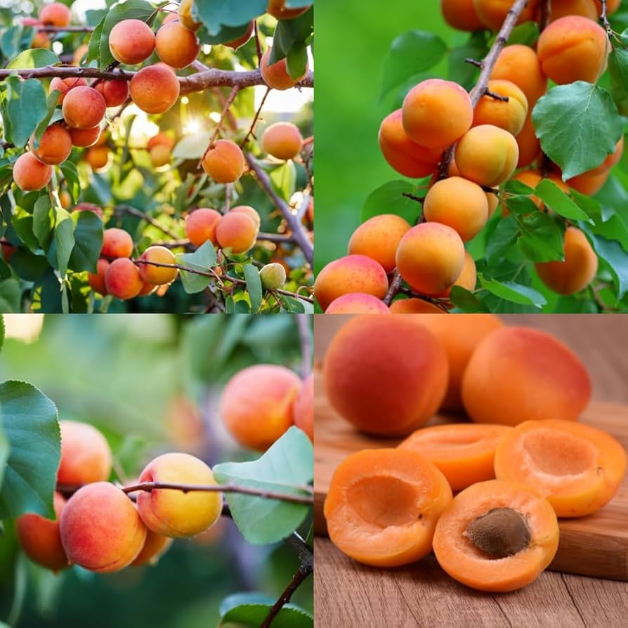 Apricot Fruit Plant | Sweet Golden Fruit | Premium Variety