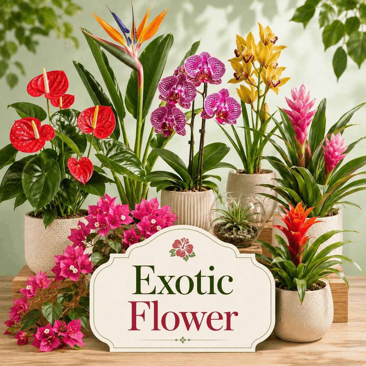 Exotic flower Plants