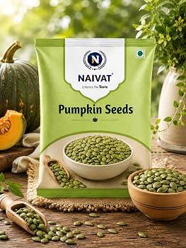 Pumpkin Seeds (Kumro / Kaddu Beej) – 100g Pack | NewnessPlant