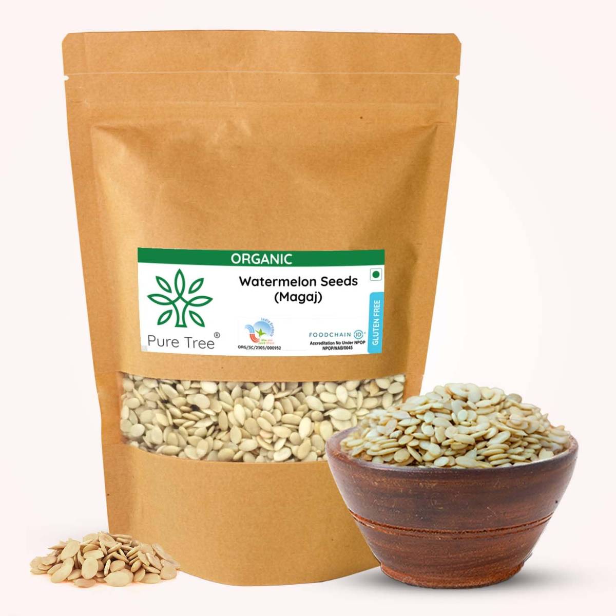 Watermelon Seeds (Tarbuj / Tormuj Beej) – 100g Pack | NewnessPlant — photo 2