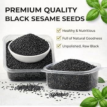 Black Sesame Seeds (Kala Til / Kalo Til) – 100g Pack | NewnessPlant