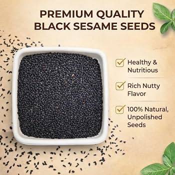 Black Sesame Seeds (Kala Til / Kalo Til) – 100g Pack | NewnessPlant — photo 2