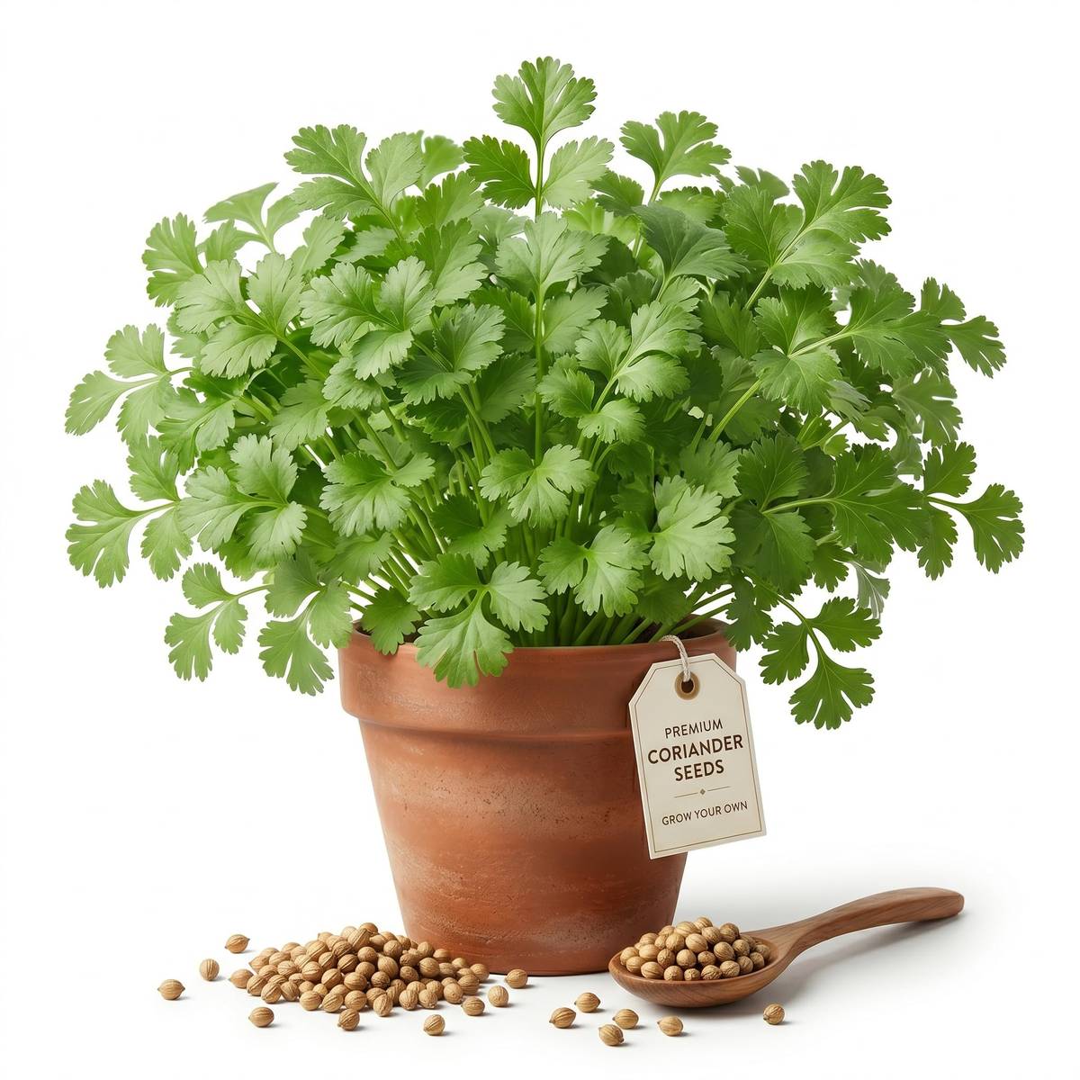 Hybrid Coriander Seeds (Dhaniya / Dhone Pata / ধনেপাতা) – 100g Pack | NewnessPlant